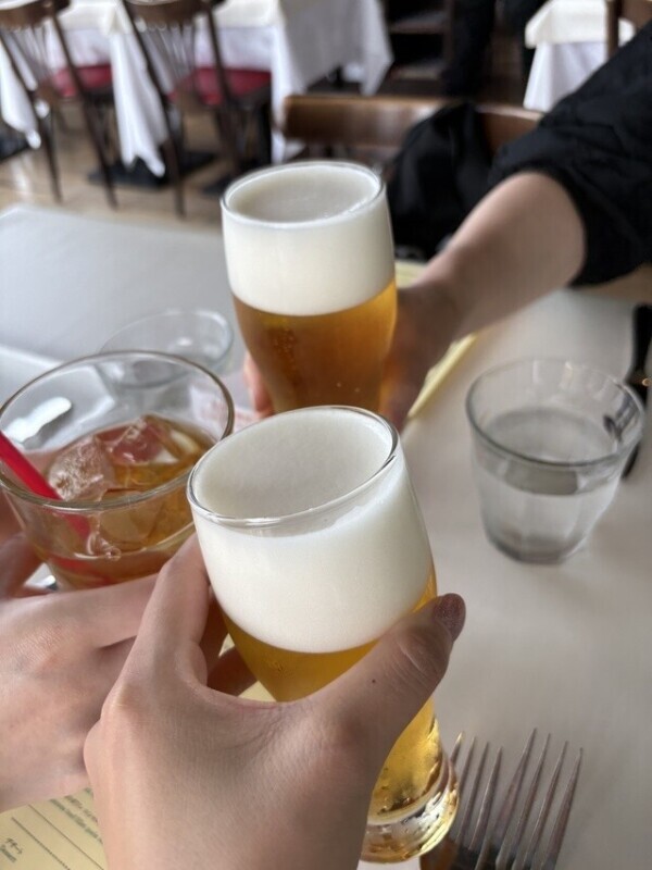 乾杯〜🍺🤗