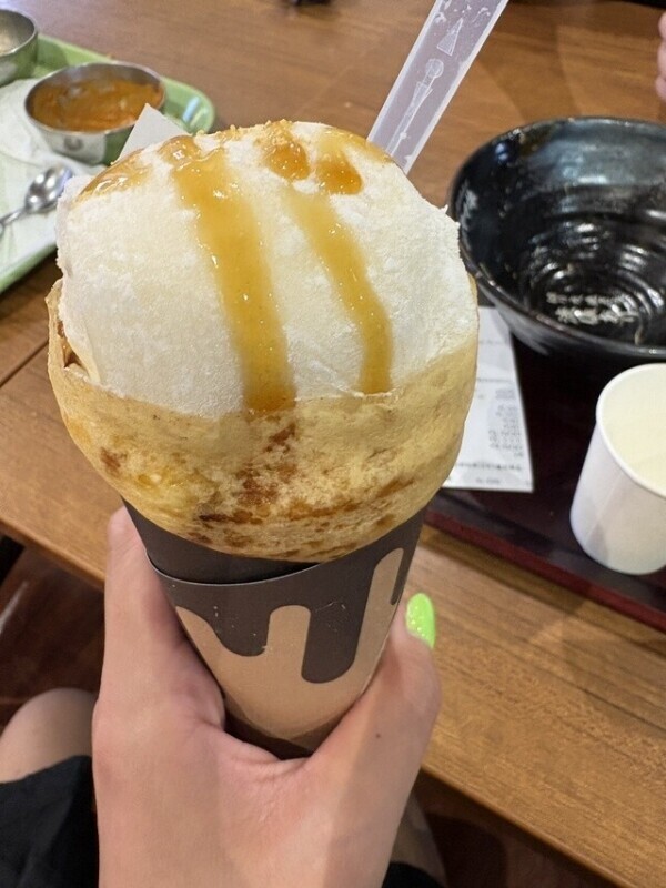 クレープうますぎた😍😍😍