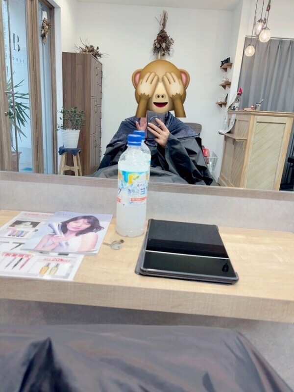 美容院〜( ´,,•ω•,,`)♡