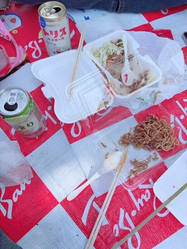 お祭り楽しんでます*̣̥💟*̣̥🌸