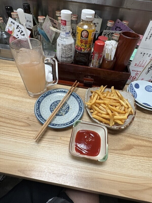 ライブ前に2杯目ー♡♡💕︎💕︎