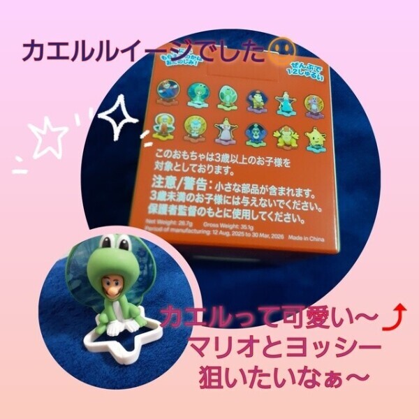 カエルルイージでした☺️