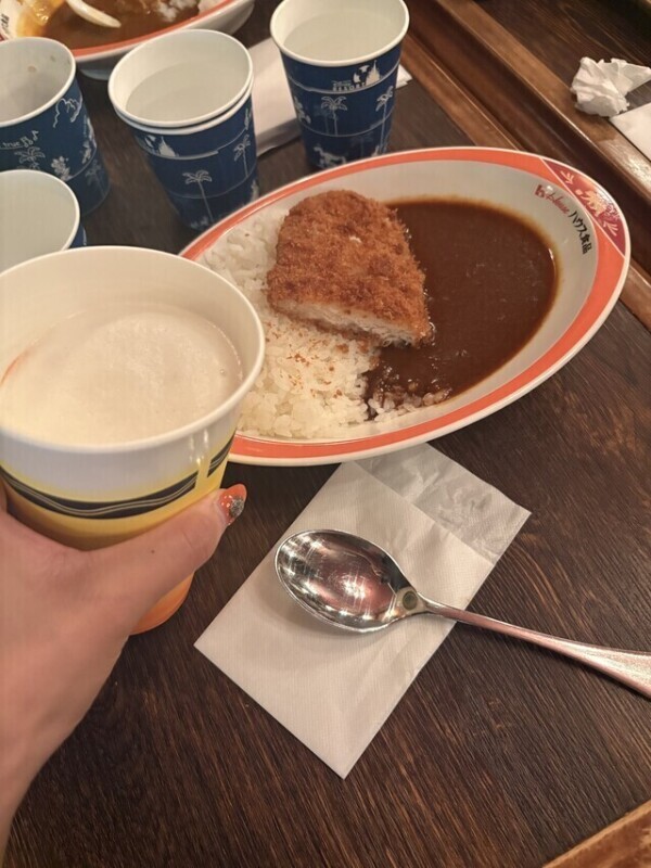 楽しんでおりまする🫰🍛🥄