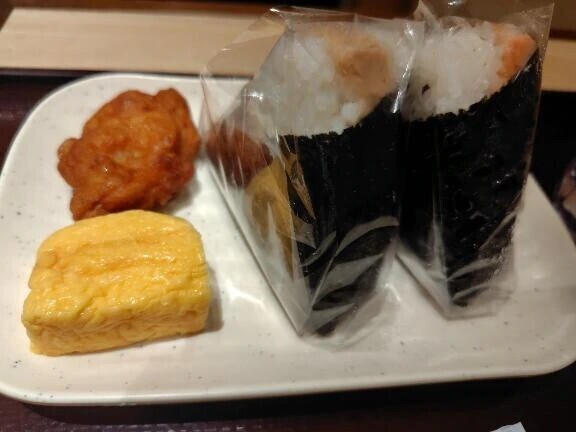 本日の夕飯🍙