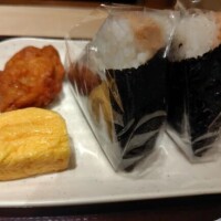 本日の夕飯🍙
