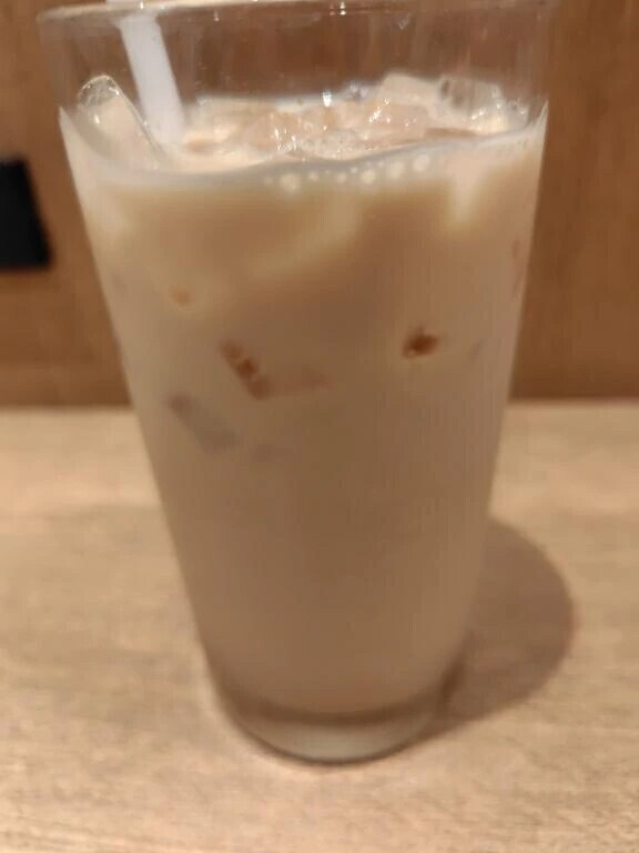 昨日のアルバイト前☕