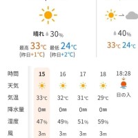 本日は良い天気☀
