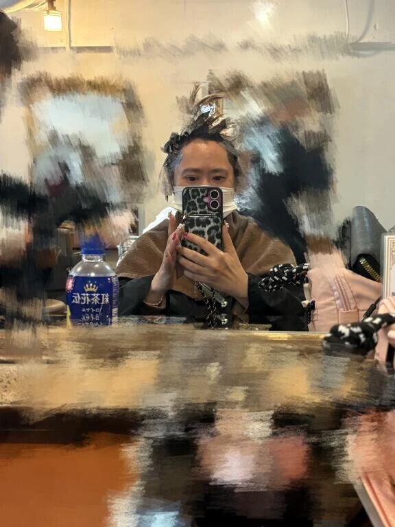 美容院なう💖