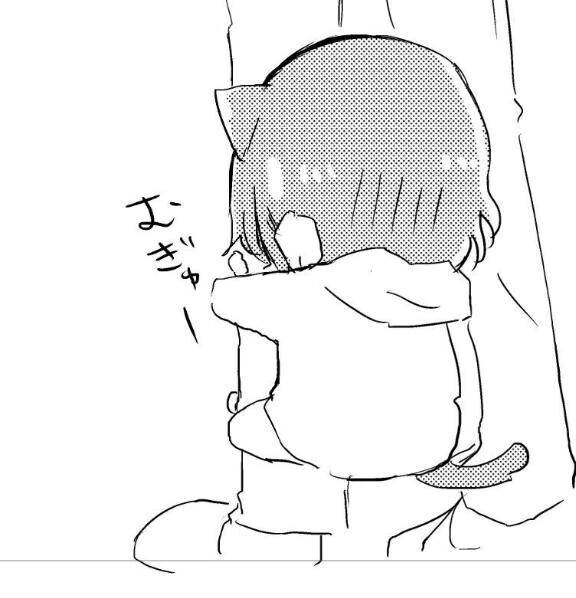 しがみつき現象👶