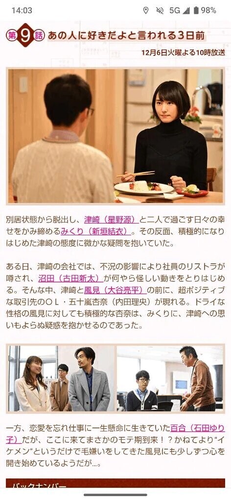 ドラマ「逃げ恥」📺️