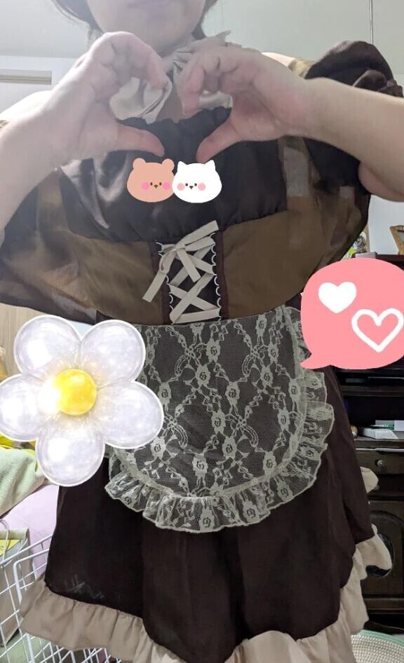 お気に入りのメイド服がー泣