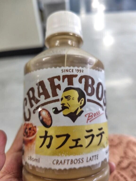 ビールの後にカフェラテ☕