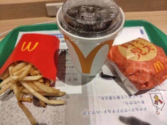 本日の夕飯🍔