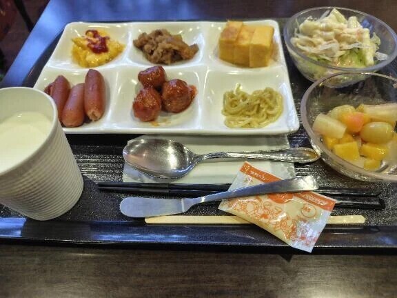 本日もいつも通りの朝ご飯🍞