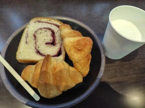 ホテル最後の朝ご飯🍞