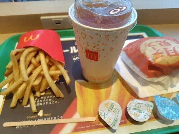 本日の夕飯🍔