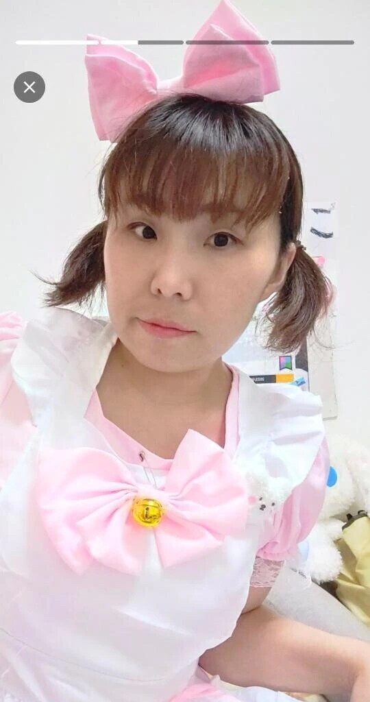 ピンクメイド服♡