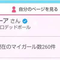 マイガール登録260人達成🙌