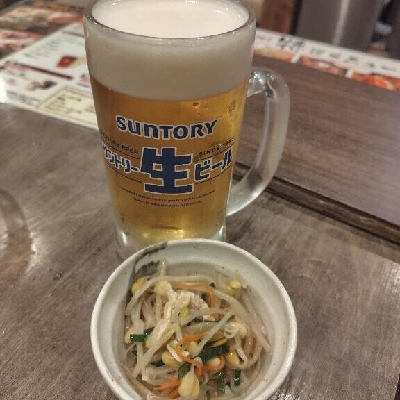 昨日の夕飯第1弾🍺
