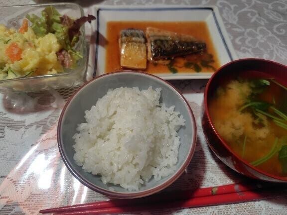 昨日の夕飯🍚
