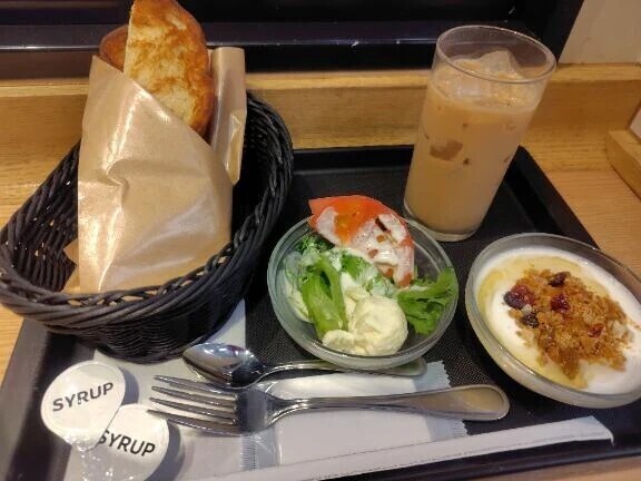 本日の朝ご飯🍞