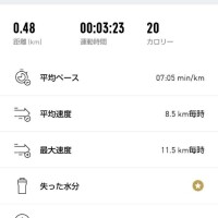 本日の朝活🏃