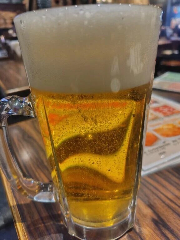 昨日の夕飯時🍺