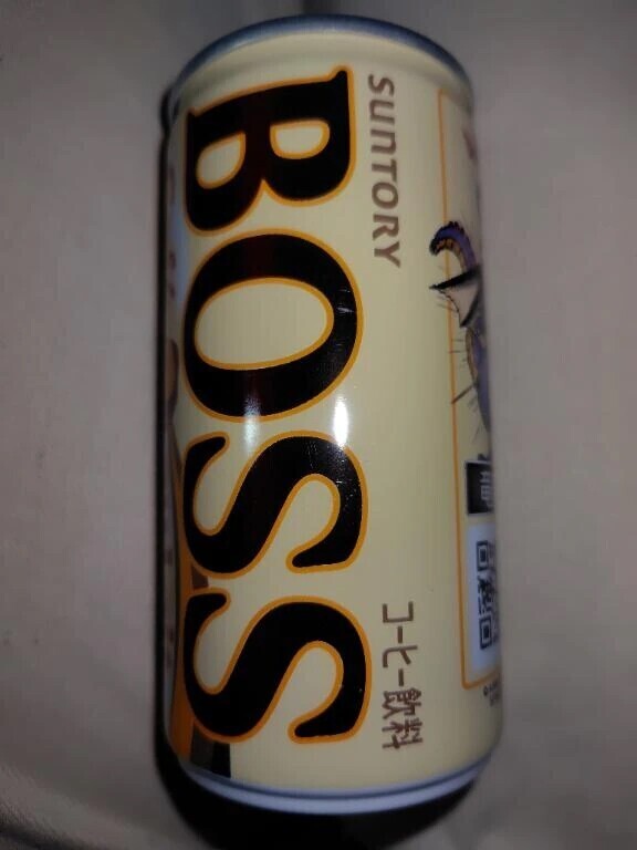 BOSSのホットカフェオレ☕