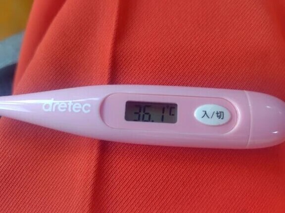 本日の体温☺️