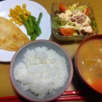 昨日の夕飯🍚