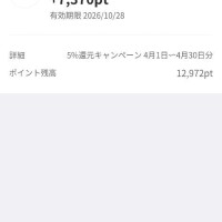 ポイ活🥹