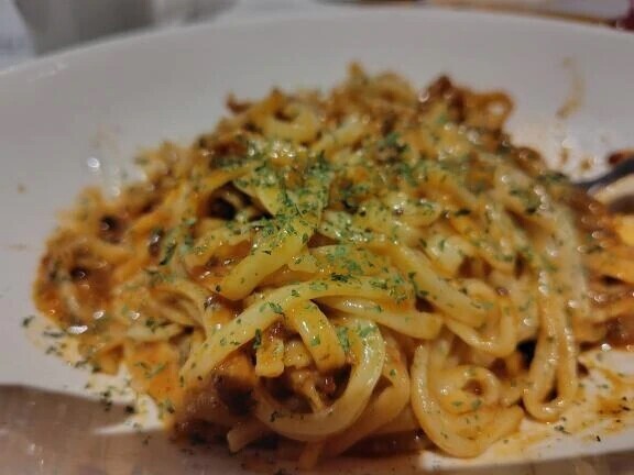 本日の夕飯🍝