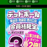 本日はポイント2倍デー✌