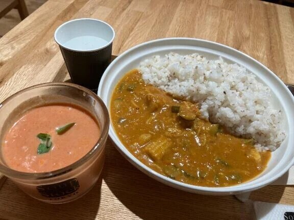カレーとスープな気分