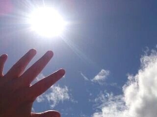 太陽サンサンと