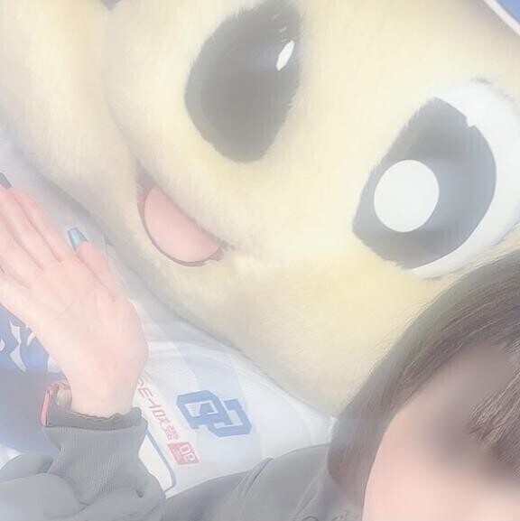 ついてます🐰