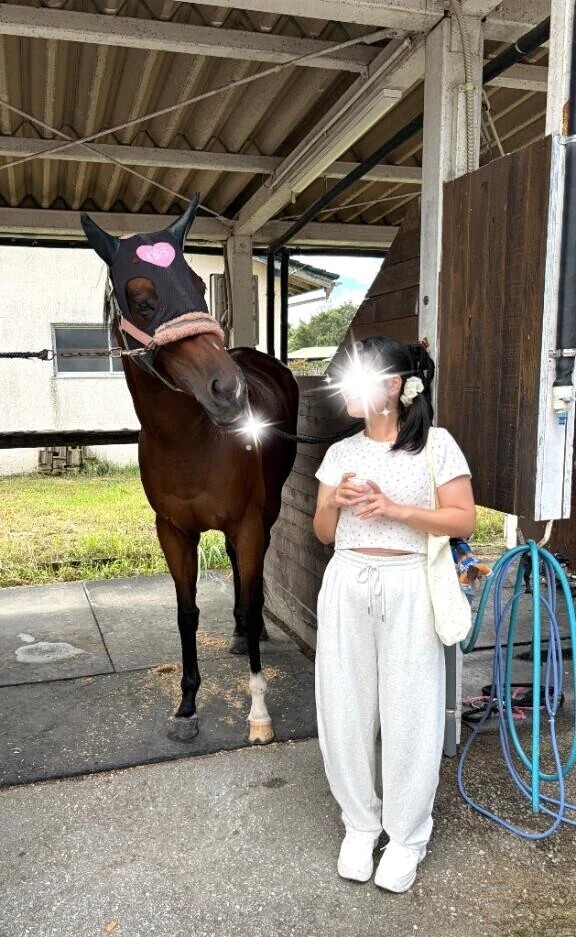 馬に癒された日🐴🥕