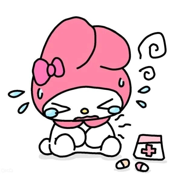 😿