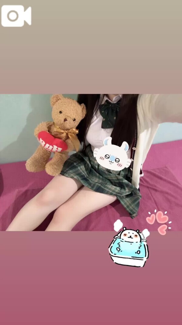 すべすべだよ〜‎🤍⚪️🤏🏻