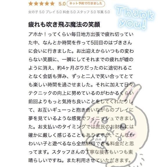 【お礼写メ日記】