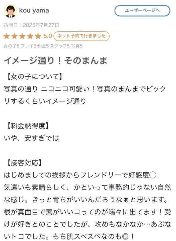 口コミありがとう❣️