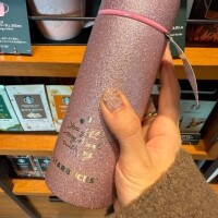 最近自分の爪と同じタンブラー買いました🩷