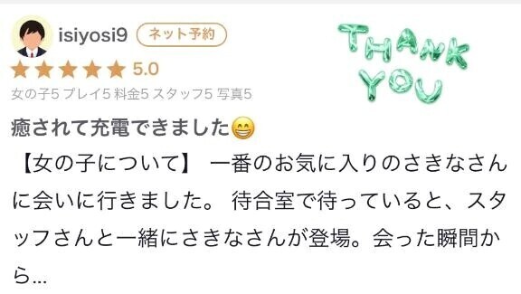 【お礼写メ日記】