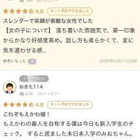 口コミありがとう🌷