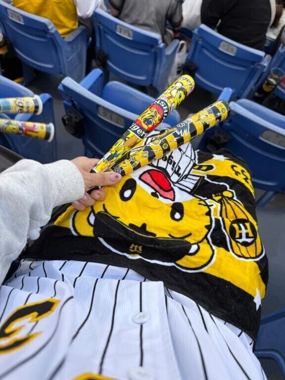 最近試合見に行きました🐯