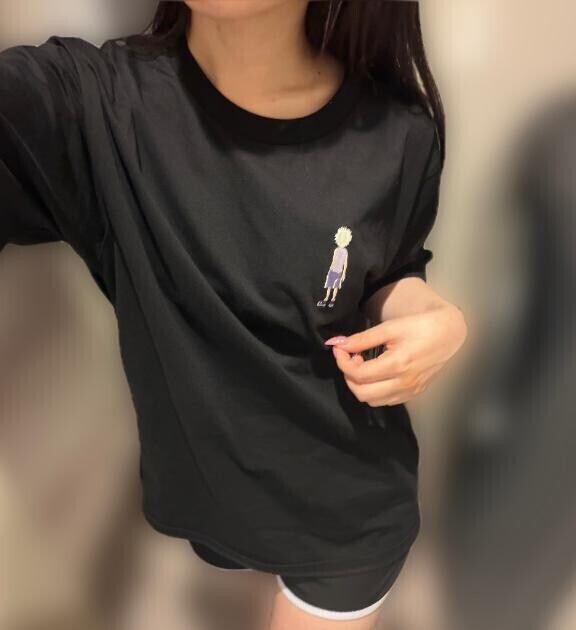胸元にキルアキラリ??
