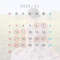 ?11月（仮）予定?