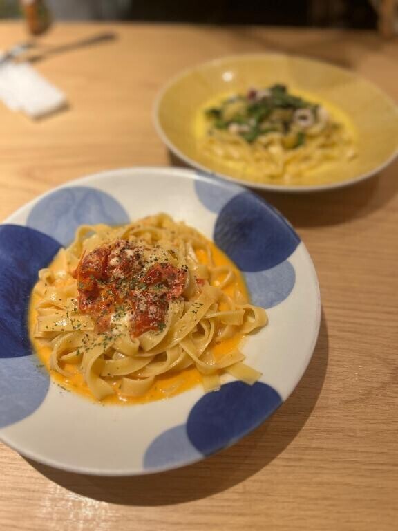パスタ食べてきたよ??