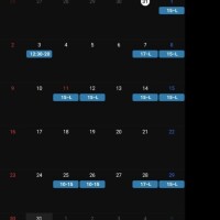 出勤予定