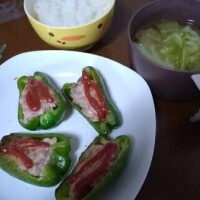 ピーマンは美味しいね